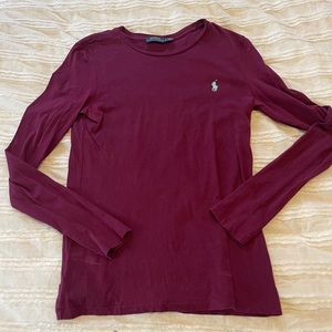 3/$10 Purple Polo long sleeve